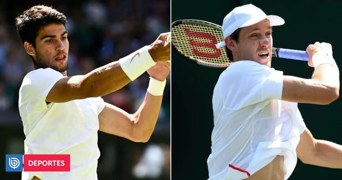 Quiere un batacazo en Wimbledon: Nicolás Jarry desafía al 1 del Mundo, Carlos Alcaraz