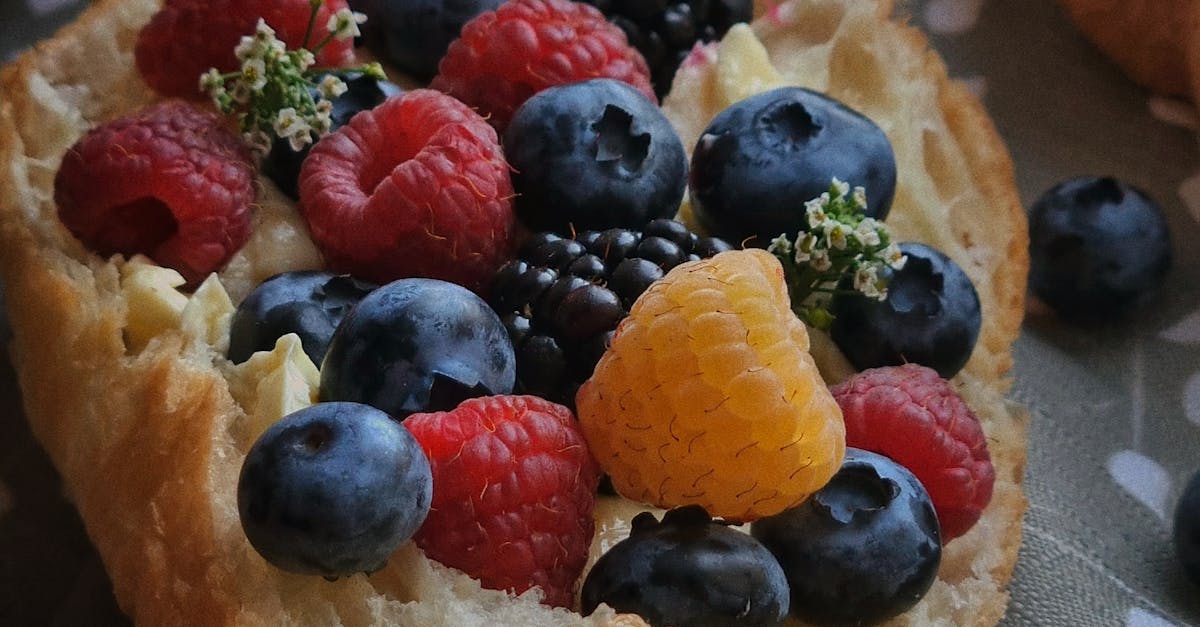 Pan con frutas