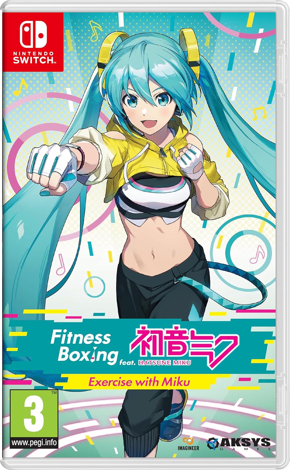 Caratula del juego Fitness Boxing feat. Hatsune Miku
