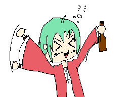 hello alt text reader! this depicts the mage girl from my hexbear art post, but drunk. i had no idea where to put any drawings so i shoved them in hexbear first. this girl got a ton of love there. her name is meldora, hope you all like her